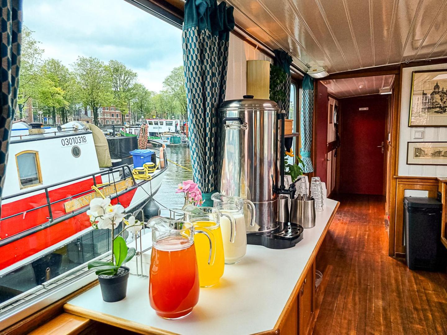 Amsterdam Hotelboat Kültér fotó